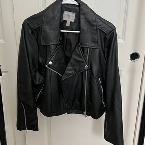 ASOS faux leather jacket